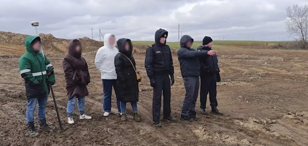 Скриншот видео УВД Минщины