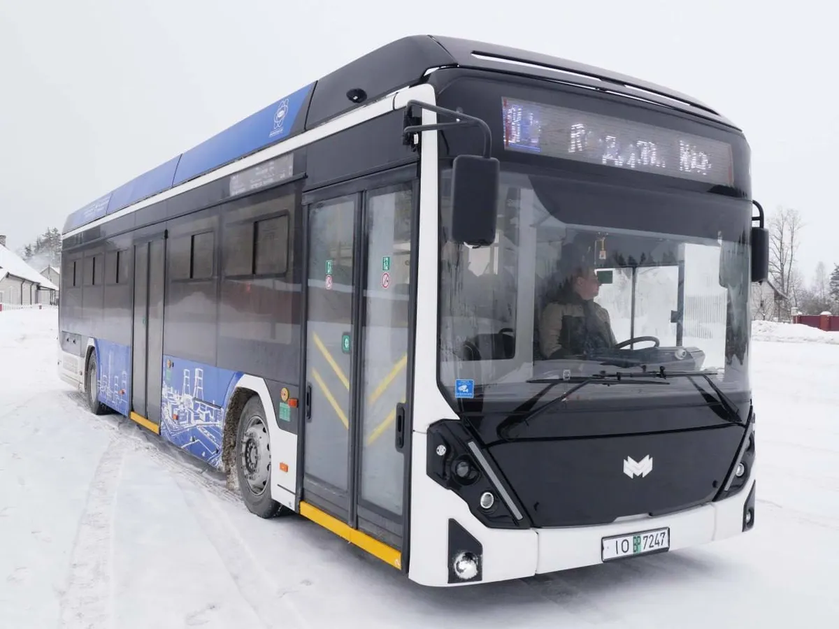 На БелАЭС вживую показали "инновационный вид пассажирского транспорта"