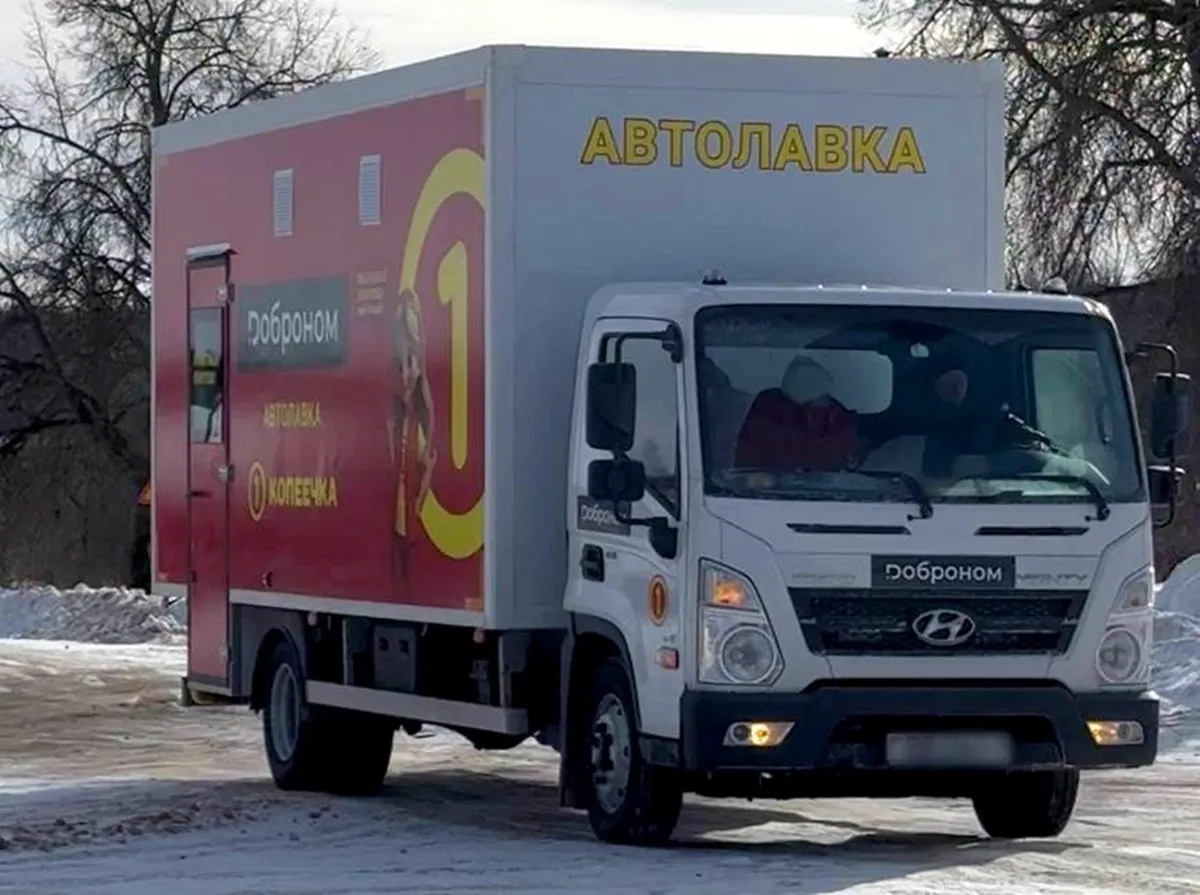 Белорусская сеть «Доброном» запустила свои автолавки