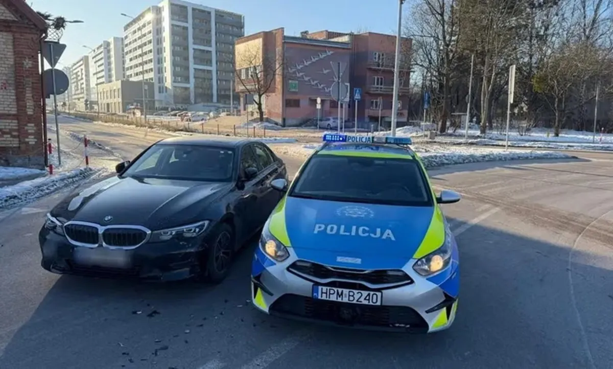 Фото полиции Подляского воеводства Польши