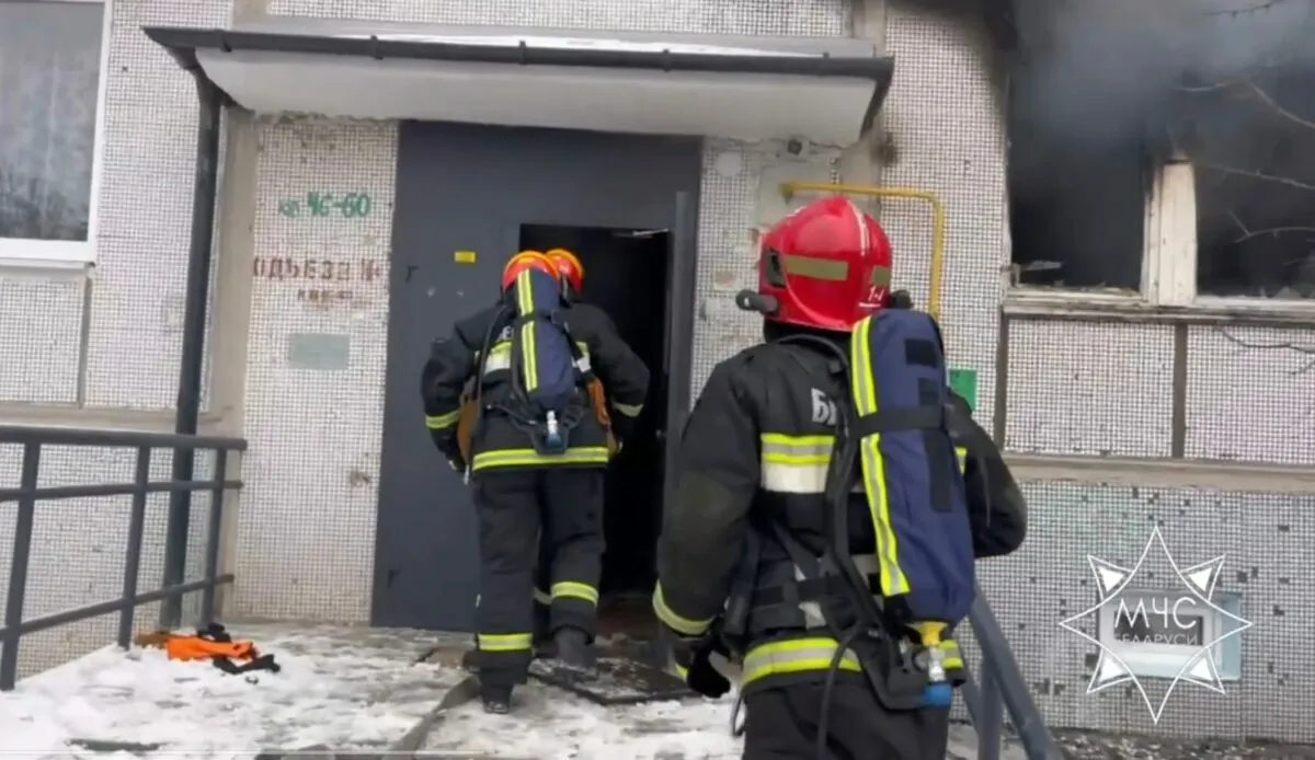 В Гродно днём на пожаре погибли 3 человека