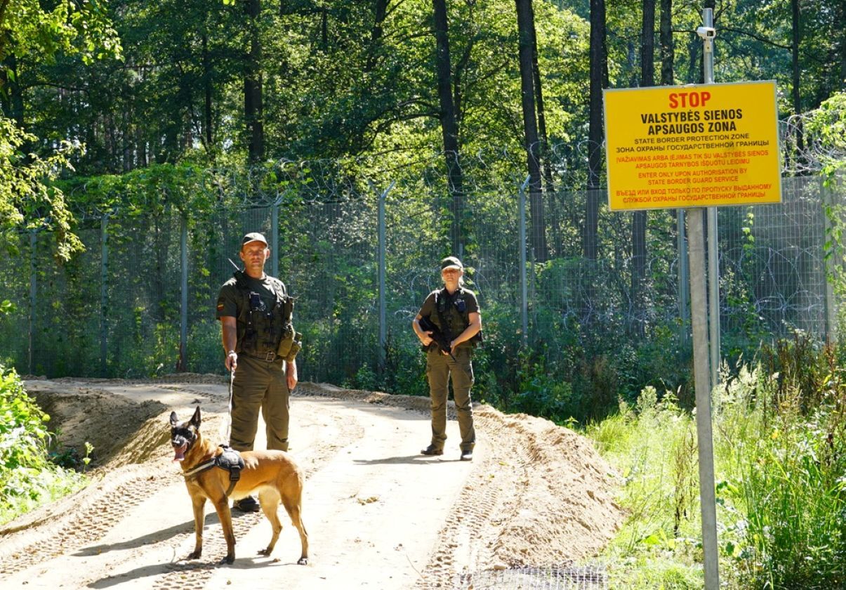 Фото: погранслужба Литвы