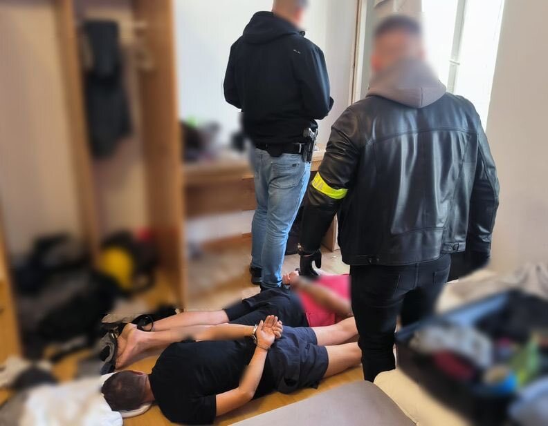 Полиция Польши арестовала двух белорусов