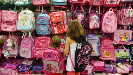 В Беларуси запретили продажу двух школьных рюкзаков с котиками