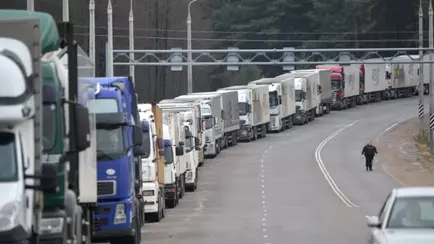 Таможня предупредила белорусов об «ухудшении» ситуации на границе с Литвой и Латвией