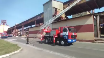 На «Беларуськалии» вспыхнул пожар