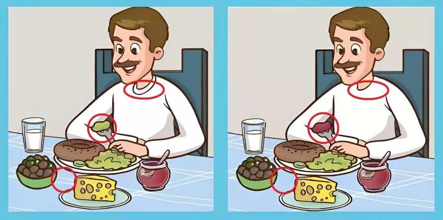 Найдите 3 отличия между картинками. Лучшие справляются за 30 секунд