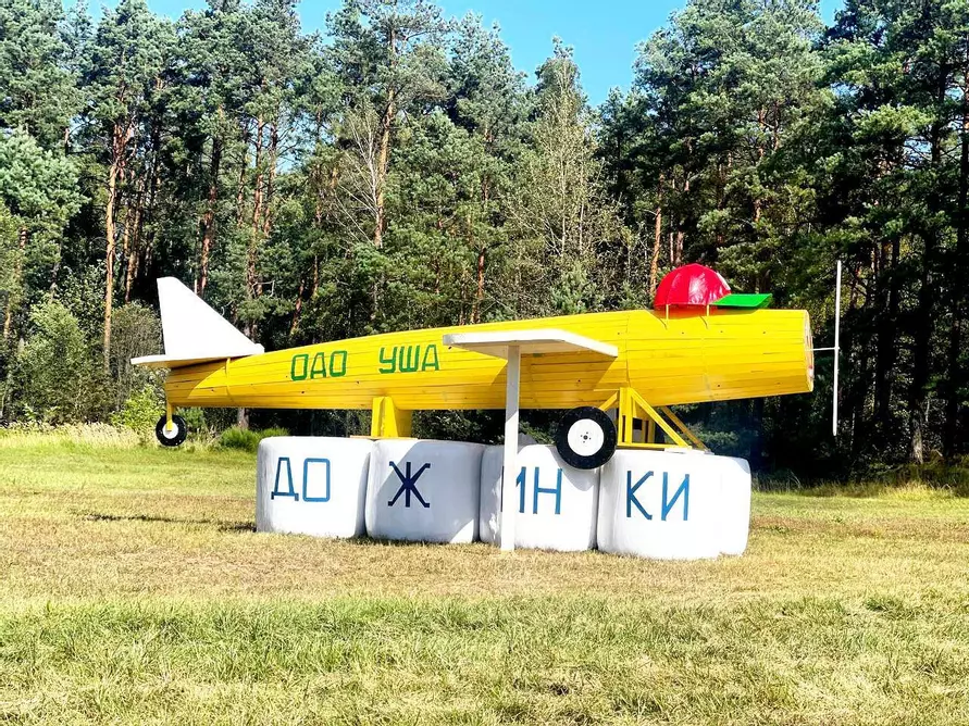 Крот-шахтёр, богомол-переросток и крейсер «Аврора». На полях Беларуси устроили конкурс фигур из соломы