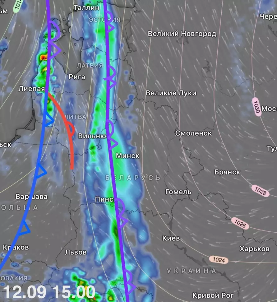 Белгидромет объявил «оранжевую» опасность из-за ливней в двух областях. Где остановится зона дождей?