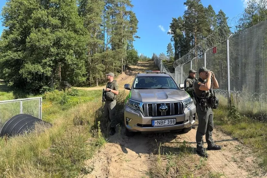 Литва усилила границу с Беларусью отрядами стрелков и армией