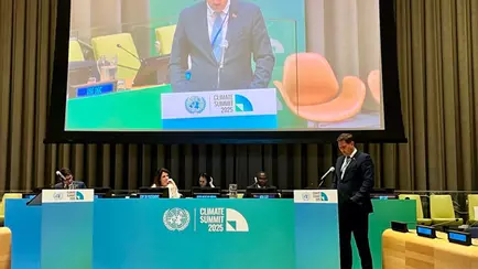 Рыженков в ООН потребовал прекратить «бойкот» воздушного пространства Беларуси ради климата