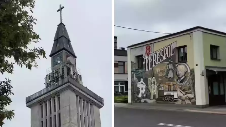 Поляк показал, как выглядит Тересполь у границы с Беларусью. Какие есть надписи на русском?