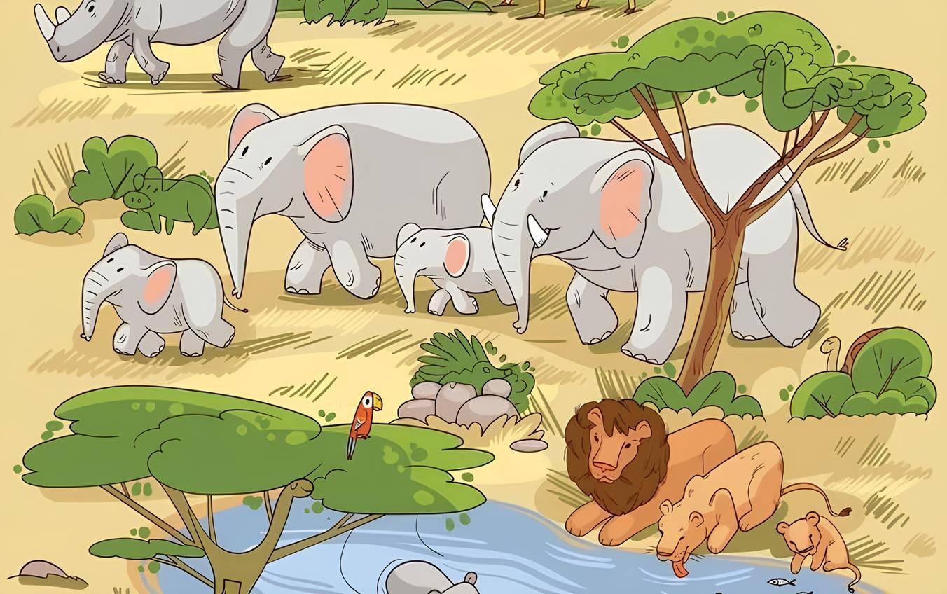 Лишь самые наблюдательные смогут найти пингвина на картинке. У вас есть 10 секунд