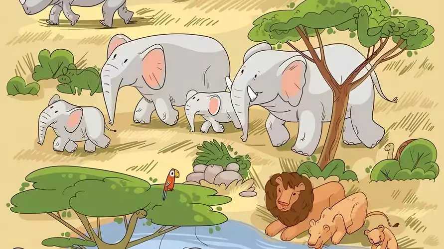 Лишь самые наблюдательные смогут найти пингвина на картинке. У вас есть 10 секунд