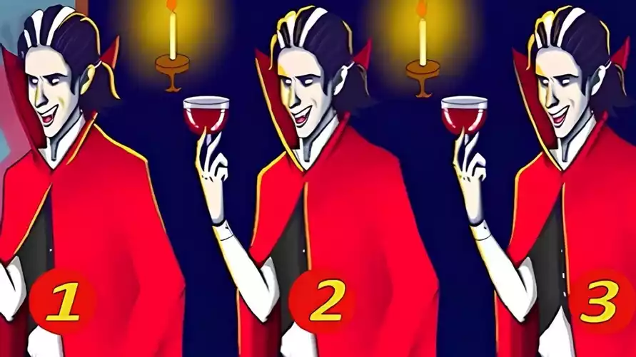 Какой из вампиров на картинке ненастоящий? У вас есть 5 секунд, чтобы понять это