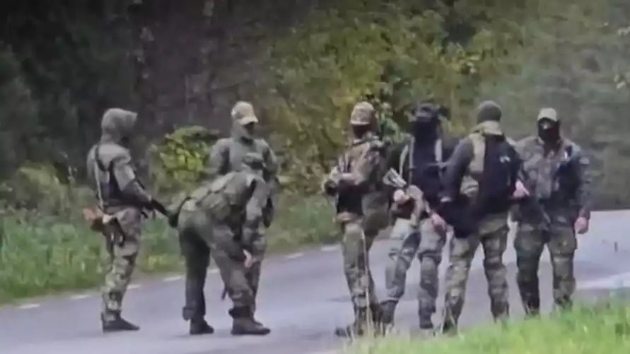 Эстония пока не открыла границу из-за «российского вооруженного подразделения»