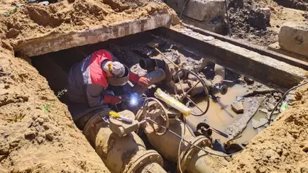 В Гомеле 13 жилых домов остались без воды