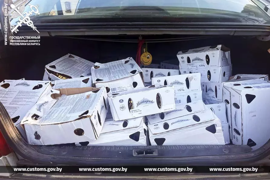 Таможня Беларуси изъяла 250 килограмм европейского сыра по 120 рублей за кг