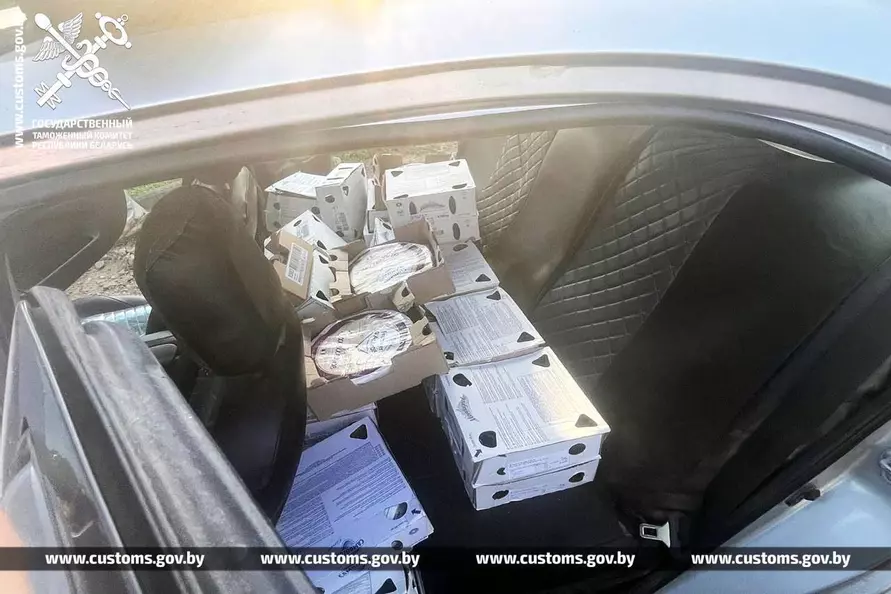 Таможня Беларуси изъяла 250 килограмм европейского сыра по 120 рублей за кг