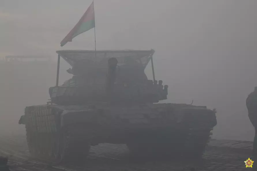 Появились кадры приведённых в высшую степень боевой готовности частей