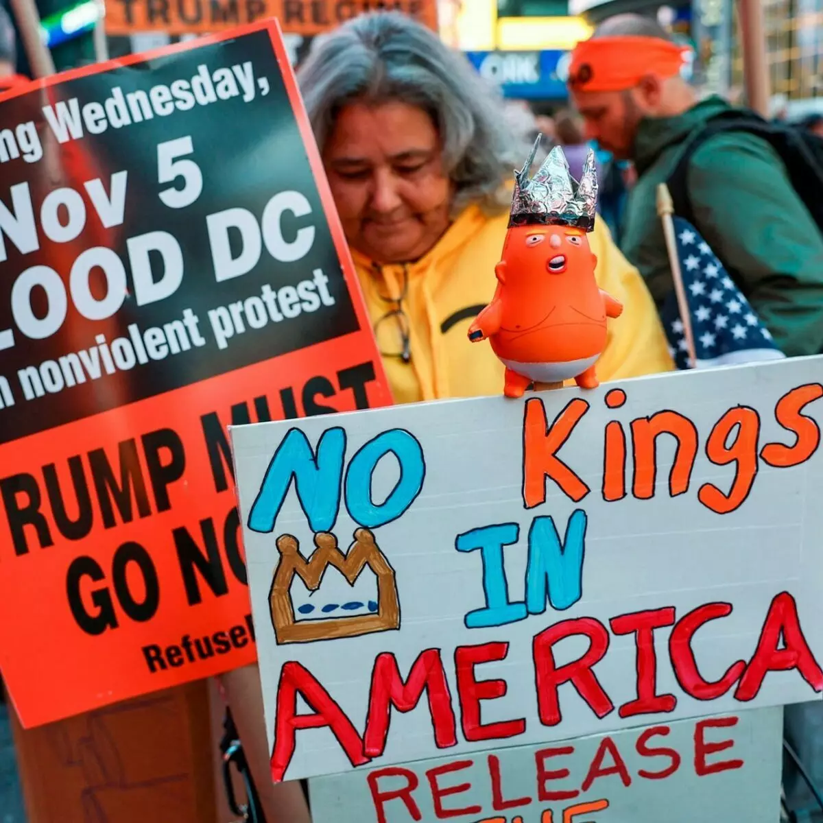 В США начались массовые протесты