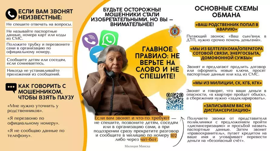 МВД дало задание белорусам - Не спешите отвечать на вопросы