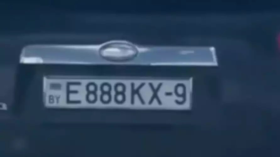 В МВД прокомментировали видео с "белорусским" номером автомобиля с регионом "9"