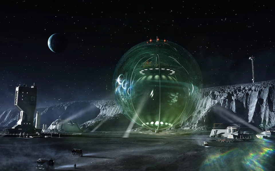 NASA предложили нетрадиционный способ построить базу на Луне. Выдержит ли стекло?