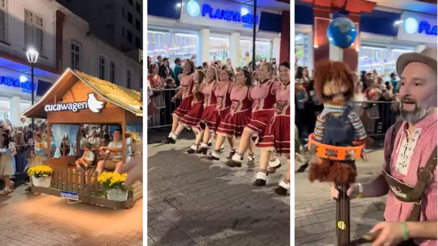 Появилось видео, как отмечают "Дажынкi" в Германии