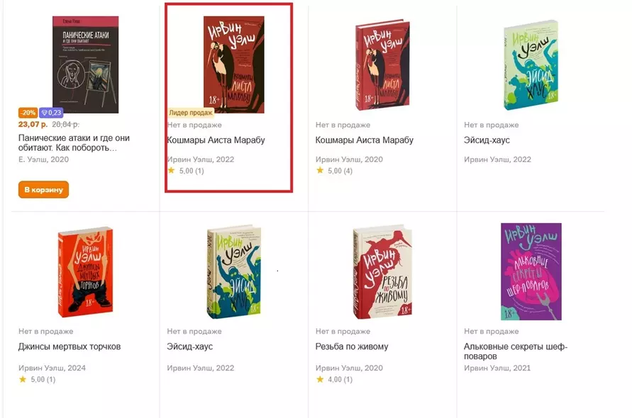 Бестселлеры Уэлша, Мураками и книга «с увлекательными заданиями». Мининформ Беларуси запретил ещё 32 издания