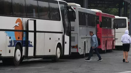 В Латвии озвучили дату полного запрета на нерегулярные автобусные рейсы в Беларусь