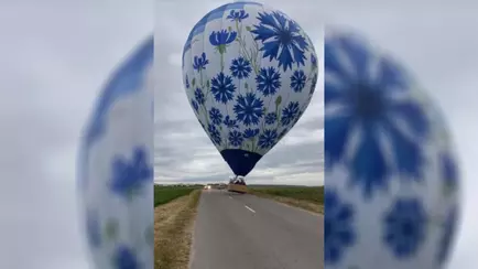 Под Минском заметили первый водушношаровый переезд – «Немножко не рассчитали»