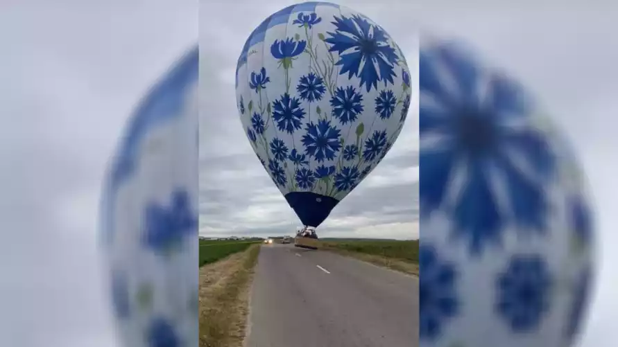 Под Минском заметили первый водушношаровый переезд – «Немножко не рассчитали»