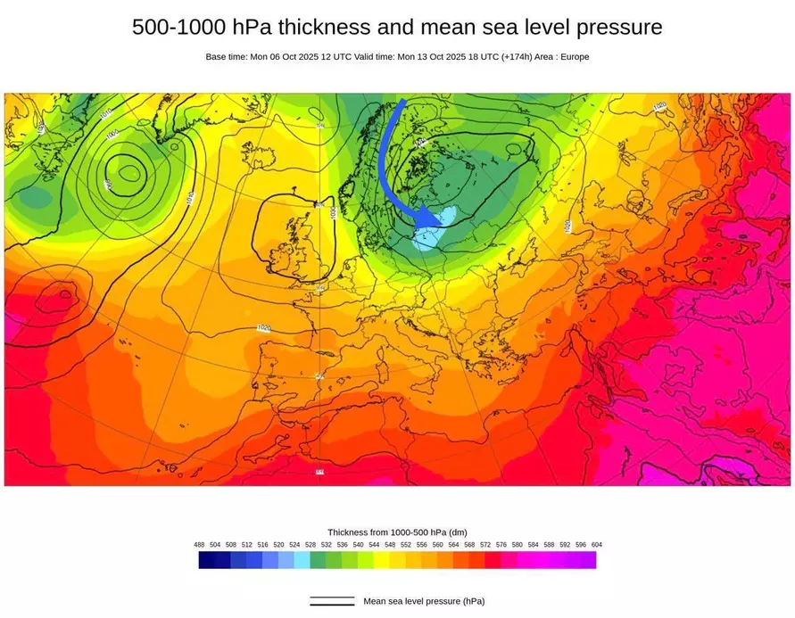 Синоптики рассчитали для Беларуси дату первого снега в октябре