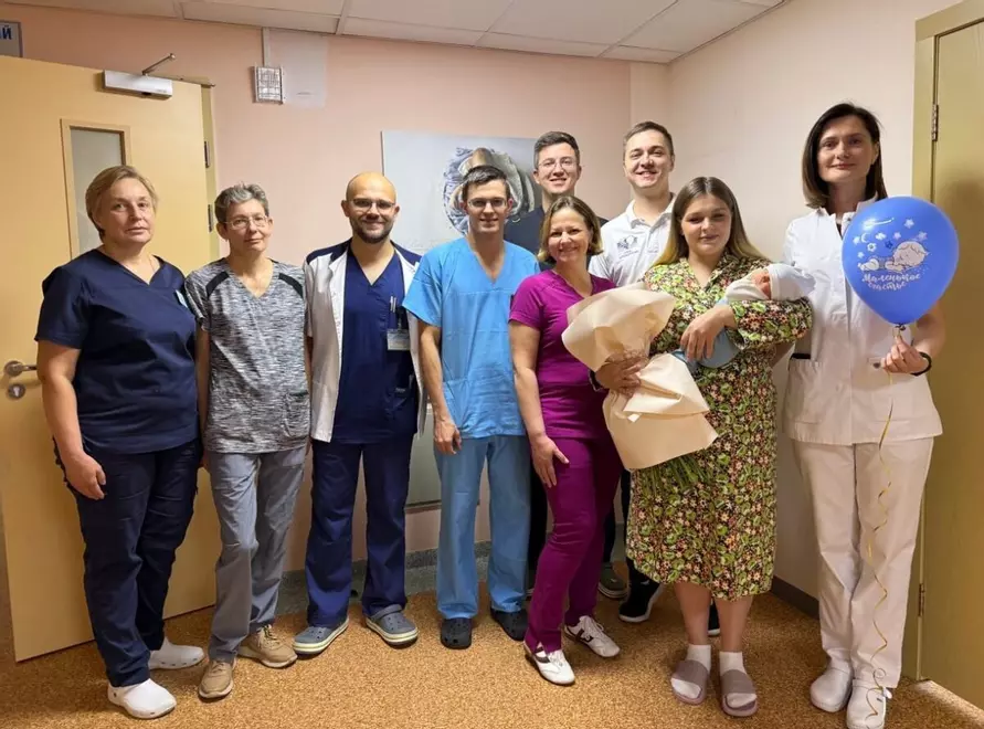 Белорусские кардиохирурги впервые успешно удалили опухоль ещё не родившемуся малышу