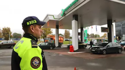 «Белоруснефть» подтвердила, что милиция занялась «культурой водителей» на АЗС