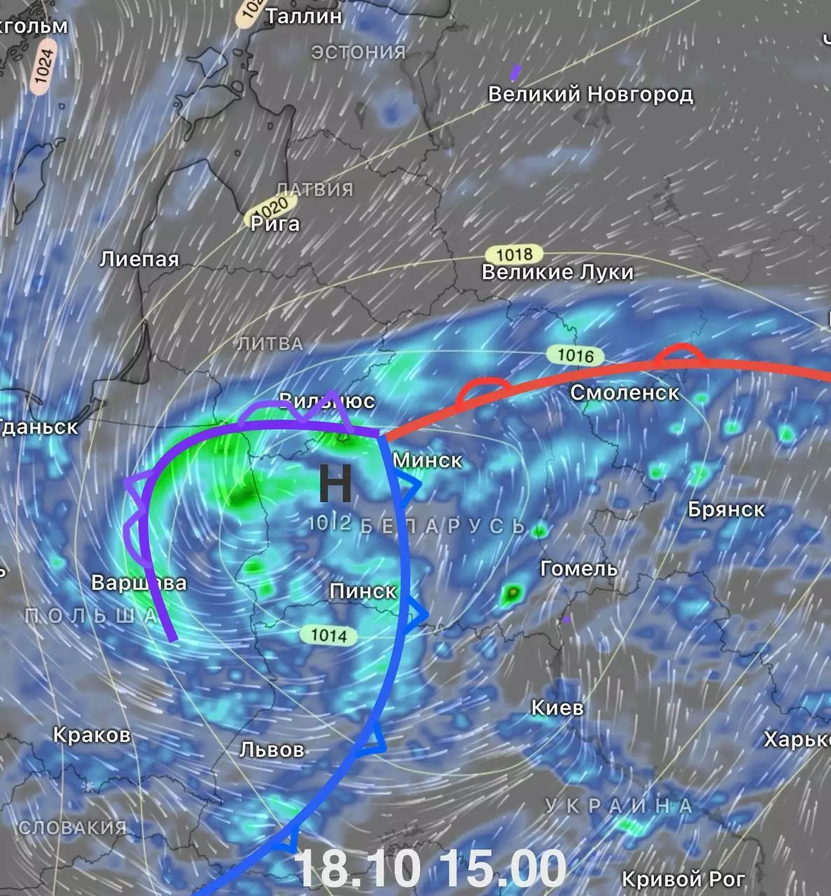 Где в Беларуси после ненастных выходных с мокрым снегом потеплеет до +18°С