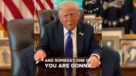 Трамп вернулся в TikTok и записал видео — «Вы мне задолжали»