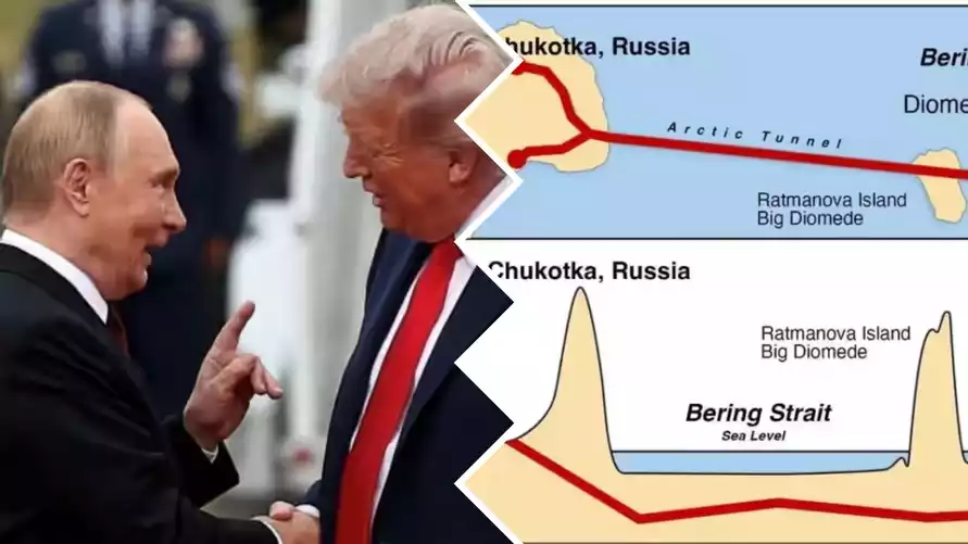 Россия предложила вырыть подводный туннель в США. Что ответил Трамп?