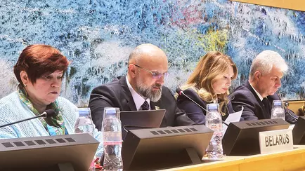 МИД перечислил в ООН достижения властей Беларуси и обратился к «волюнтаристской» Европе