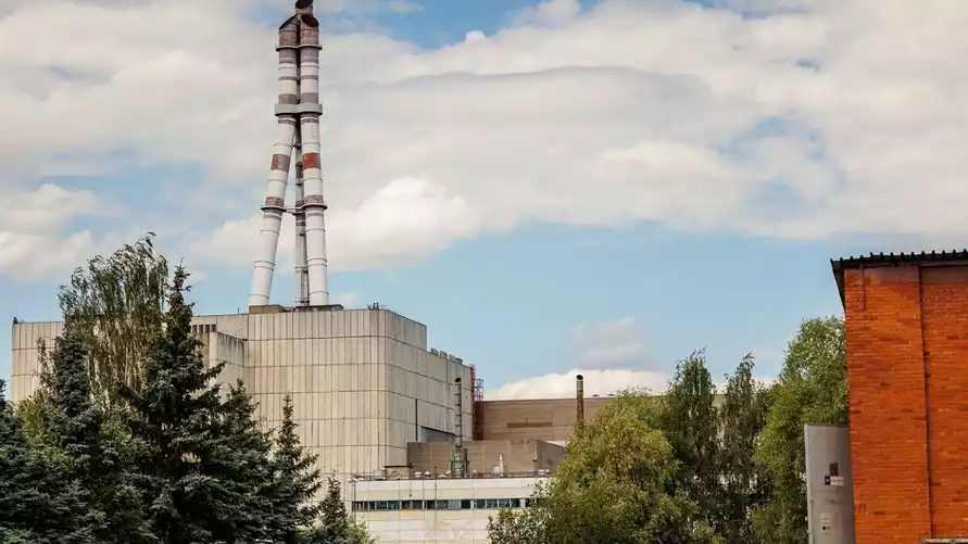 На фото Игналинская АЭС