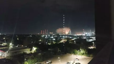 Два беспилотника атаковали российский завод в 1500 км от Украины