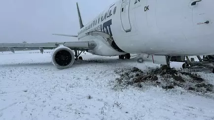 В Вильнюсском аэропорту посадка самолета едва не привела к катастрофе