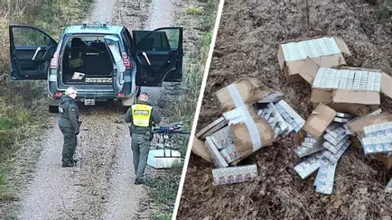 В Литве назвали страну, откуда больше всего контрабанды сигарет. И это не Беларусь