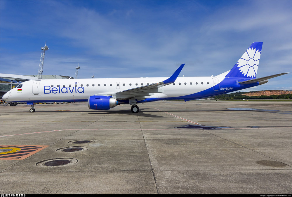 "Белавиа" объяснила почему ее Embraer-195 не долетел до Баку