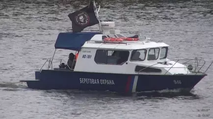 На эстонской границе заметили катер российских пограничников под флагом ЧВК «Вагнер»