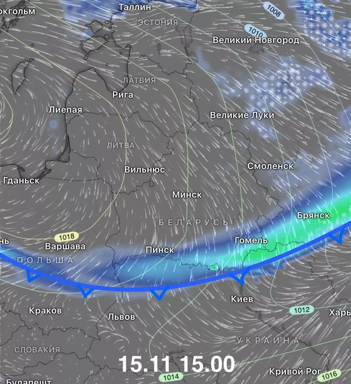 Синоптики пообещали половине Беларуси снежный покров и до -10°С на выходные