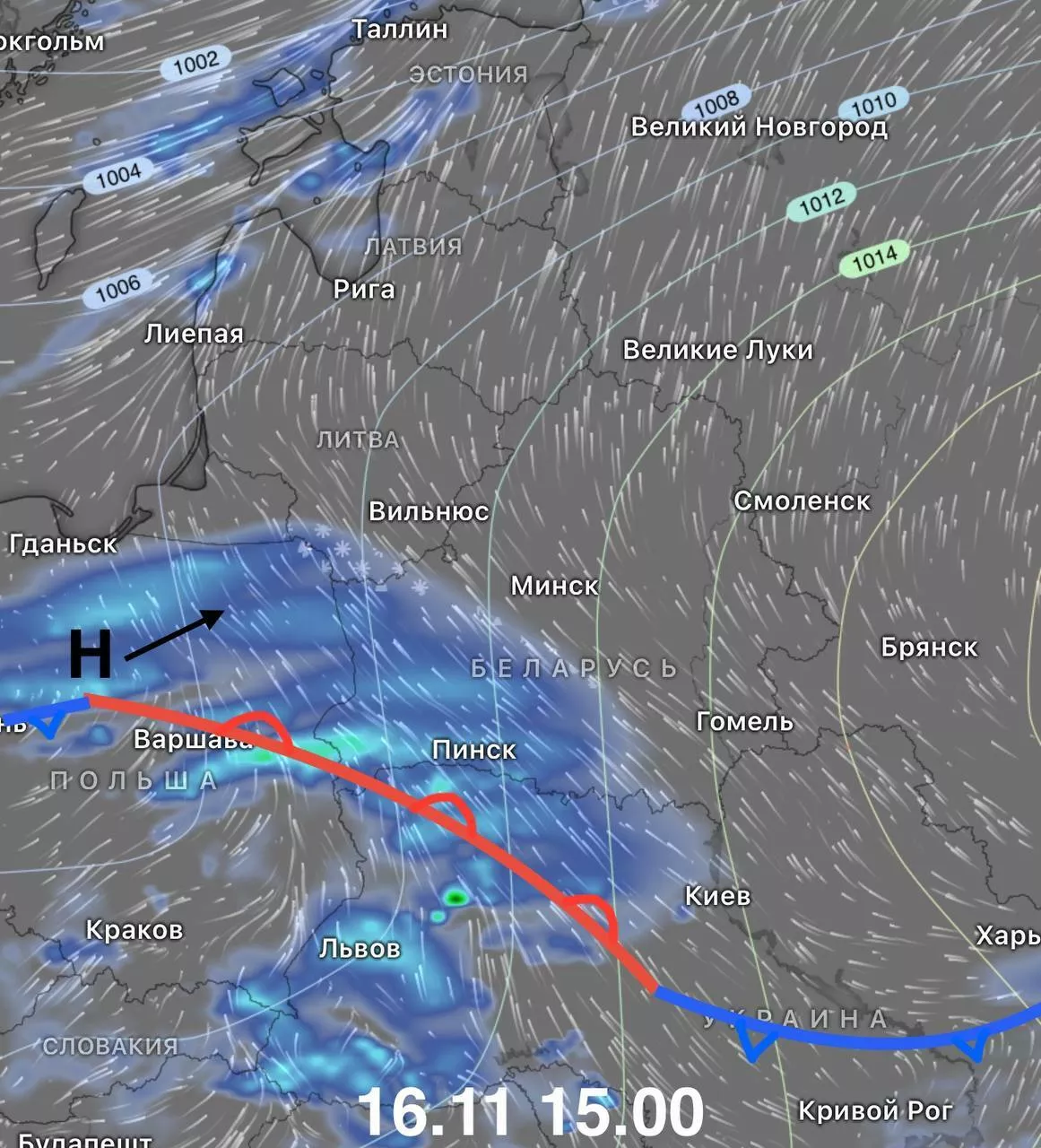 Синоптики пообещали половине Беларуси снежный покров и до -10°С на выходные