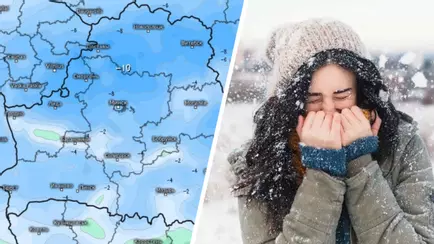 Синоптики пообещали половине Беларуси снежный покров и до -10°С на выходные