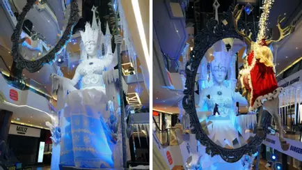 В Минске появилась 23-метровая статуя Снежной Королевы. Куда бежать на сказочную фотосессию?